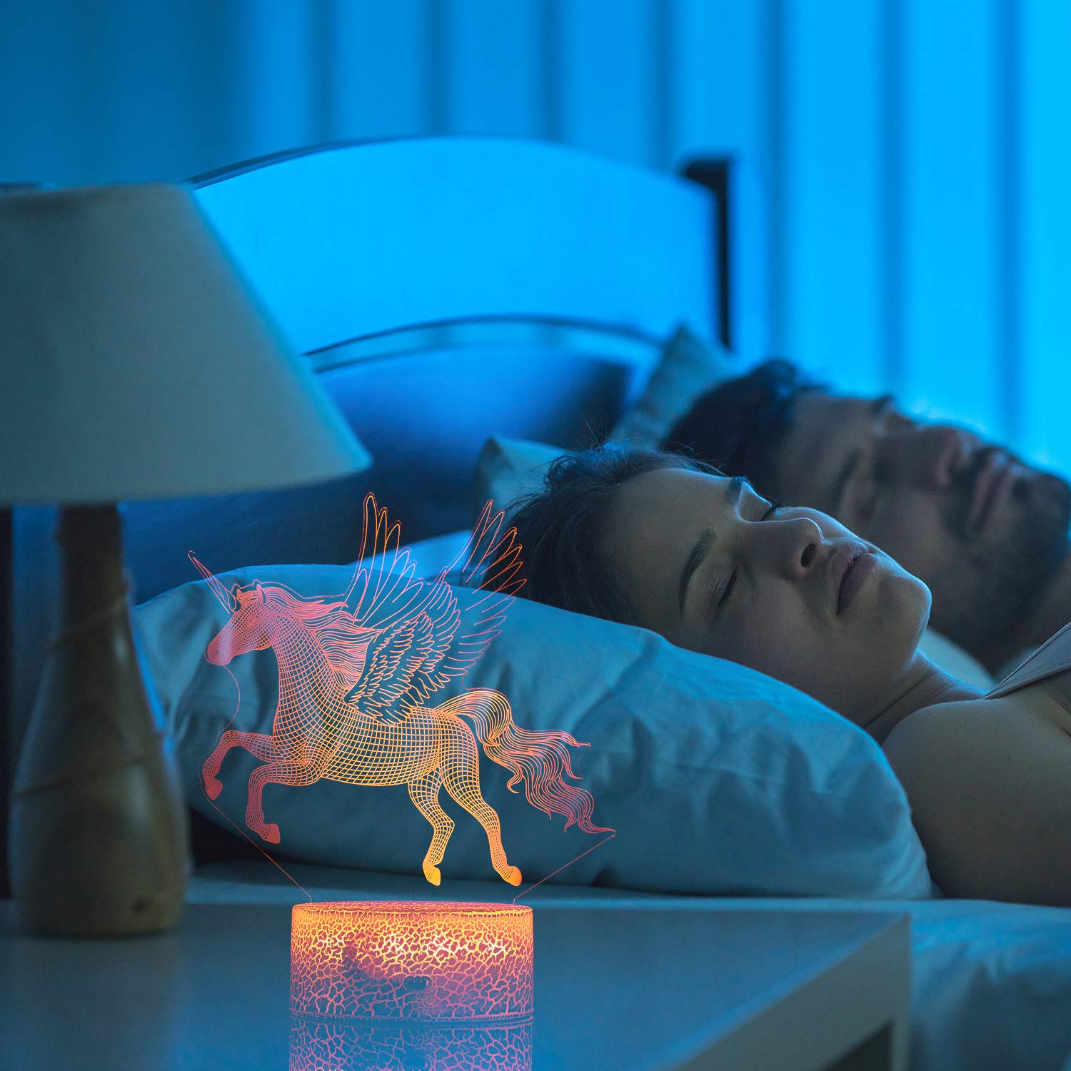 ランプ　ユニコーン　ナイトランプ リモコン付き 子供クリスマス 誕生日プレゼント ランプ ユニコーン ナイトランプ リモコン付き 子供クリスマス